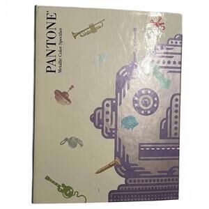 Pantone Metallic Color Specifier - Volume 3 2nd Edition Swatch Chip Book (USED)